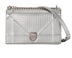 Diorama M , Leather, Silver, 09-BO-1118, 2*
